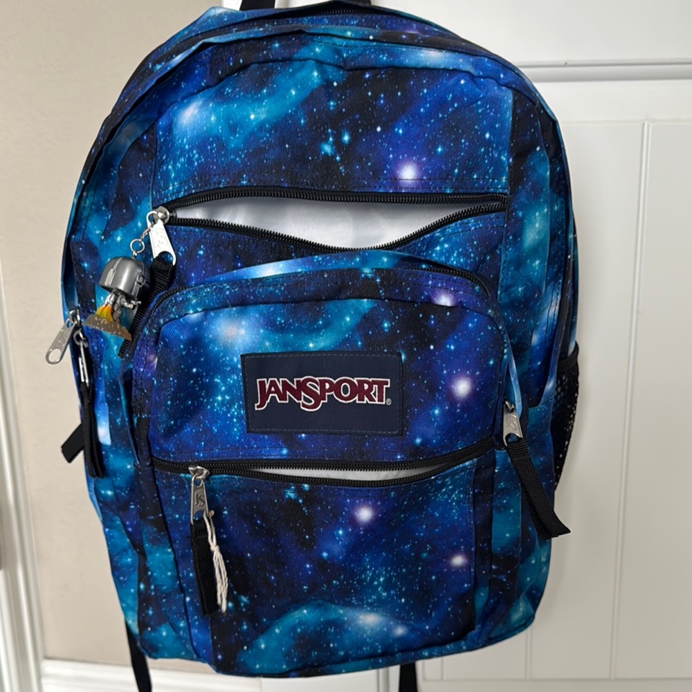 JanSport Blue Galaxy Backpack